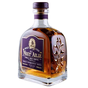 Transparent Whiskey Bottle Png 06212024 PNG image