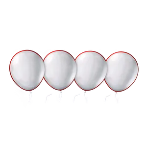 Transparent White Balloon Png 06212024 PNG image