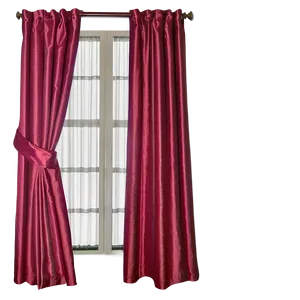 Transparent Window Curtain PNG Jue45