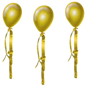 Transparent Yellow Balloon Png Ane36 PNG image