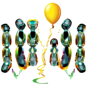 Transparent Yellow Balloon Png Tpm15 PNG image