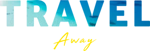 Travel Away Text Overlay PNG image