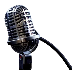 Travel-friendly Podcast Microphone PNG Bfj PNG