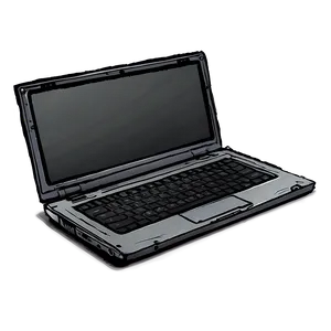 Travel Laptop Outline PNG 40