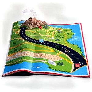 Travel Road Map Png 06262024 PNG image