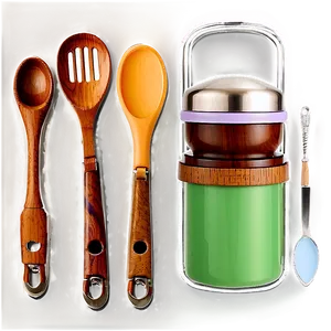 Travel Utensils Kit PNG Qqo46