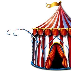 Traveling Circus Tent PNG 40