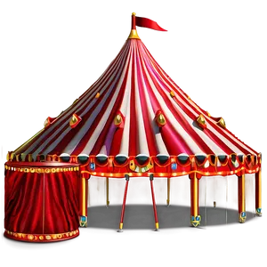 Traveling Circus Tent PNG Fcr56 PNG