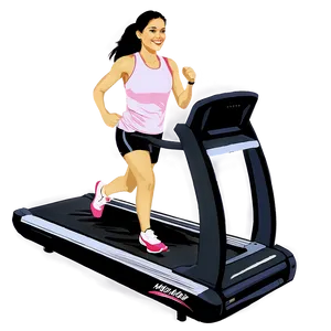 Treadmill Running Png Nee PNG image