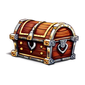 Treasure Chest From Pirate Ship Png 7 PNG image