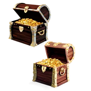 Treasure Chest Trunk Png 06262024 PNG image