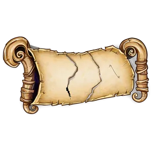 Treasure Map Scroll PNG Agq22 PNG