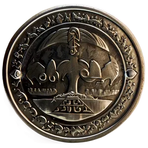 Treasure Silver Coin PNG Dws