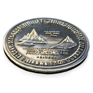 Treasure Silver Coin PNG Jdy