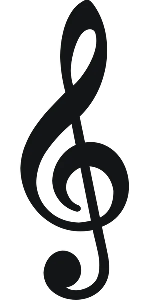 Treble Clef Symbol PNG image