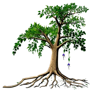 Tree Branches And Roots PNG Nmj77 PNG