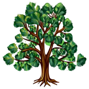 Tree Contour Landscape Png Jqd51 PNG image