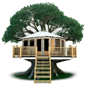 Tree House Deck PNG 06282024