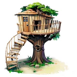 Tree House Fortress PNG Hyn19 PNG