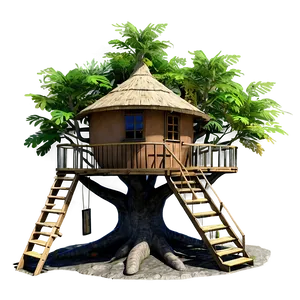 Tree House Hideaway PNG 06282024