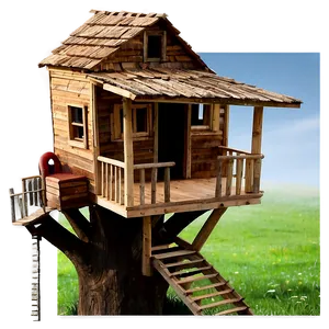 Tree House Porch PNG 06282024 PNG