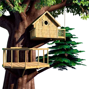 Tree House Wonderland PNG Xwf PNG