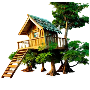 Tree Houses PNG 05252024 PNG