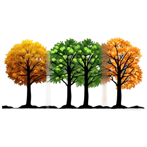 Tree Line Contrast PNG Dkj PNG