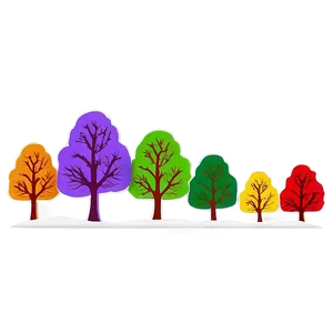 Tree Line Landscape Art PNG 1 PNG