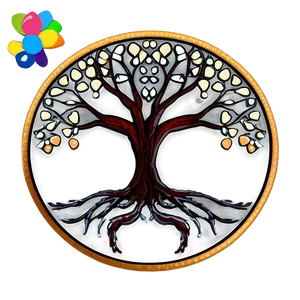 Tree Of Life In Autumn Colors Png 06122024 PNG image