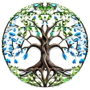 Tree Of Life In Earth Day Theme Png Gnb82 PNG image