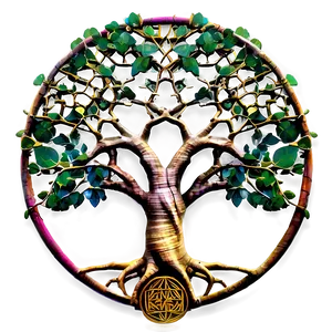 Tree Of Life Sacred Geometry PNG 63