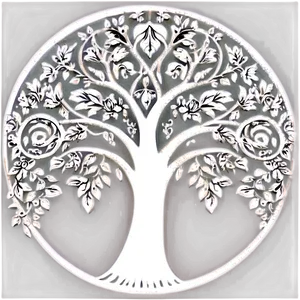 Tree Of Life Silhouette PNG Olu