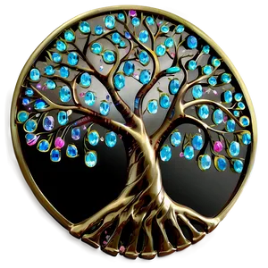 Tree Of Life With Crystal Gems PNG Tpl62 PNG