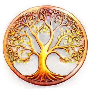 Tree Of Life With Sun Flare PNG Alh PNG