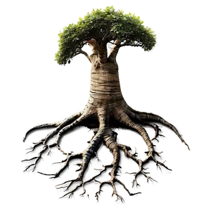 Tree Roots Close-up PNG 06262024 PNG