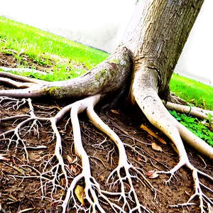 Tree Roots Entangling Png 06262024 PNG image