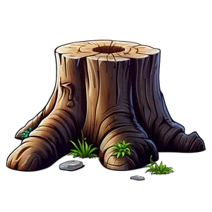 Tree Stump Clipart Png 06132024 PNG image