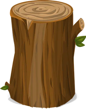 Tree Stump Illustration