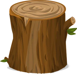 Tree Stump Illustration