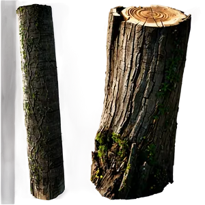 Tree Stump In Forest PNG Mny52 PNG