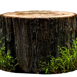 Tree Stump In Landscape PNG Fbr40 PNG