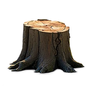 Tree Stump In Sunrise PNG Fia19 PNG