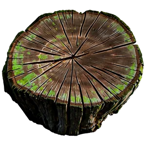 Tree Stump In Swamp PNG Dng