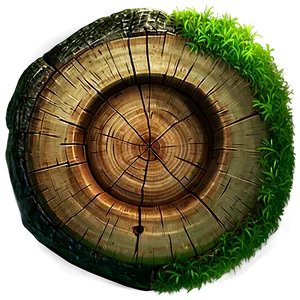 Tree Stump Top View Png 06132024 PNG image