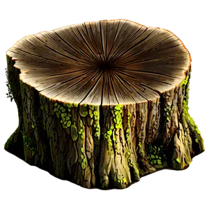 Tree Stump With Fungus PNG 35