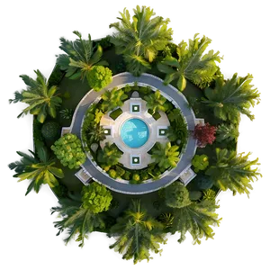Tree Top View For Architecture PNG 66