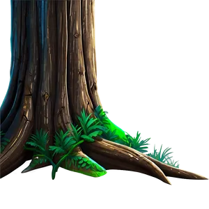 Tree Trunk Cartoon PNG 43