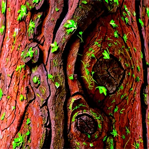Tree Trunk Closeup PNG 05242024 PNG