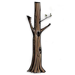 Tree Trunk Drawing PNG Sqx64